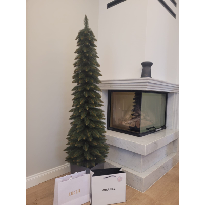 Choinka Świerk Zakopiański Super slim  Premium w donicy